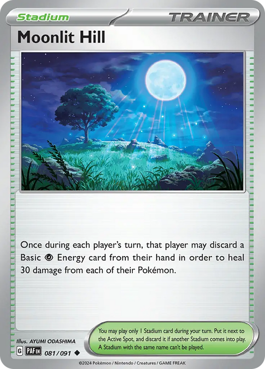 Moonlit Hill (081/091) - Paldean Fates