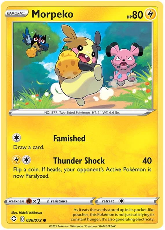 Morpeko (036/072) - Shining Fates