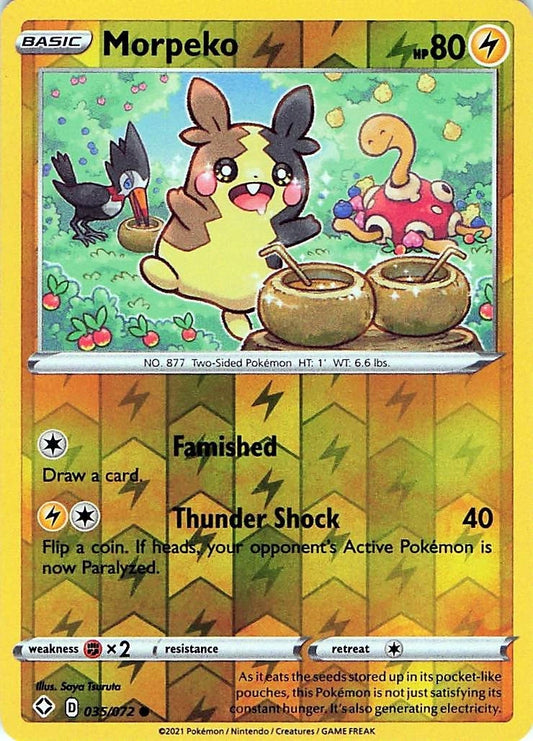 Morpeko Reverse Holo (035/072) - Shining Fates