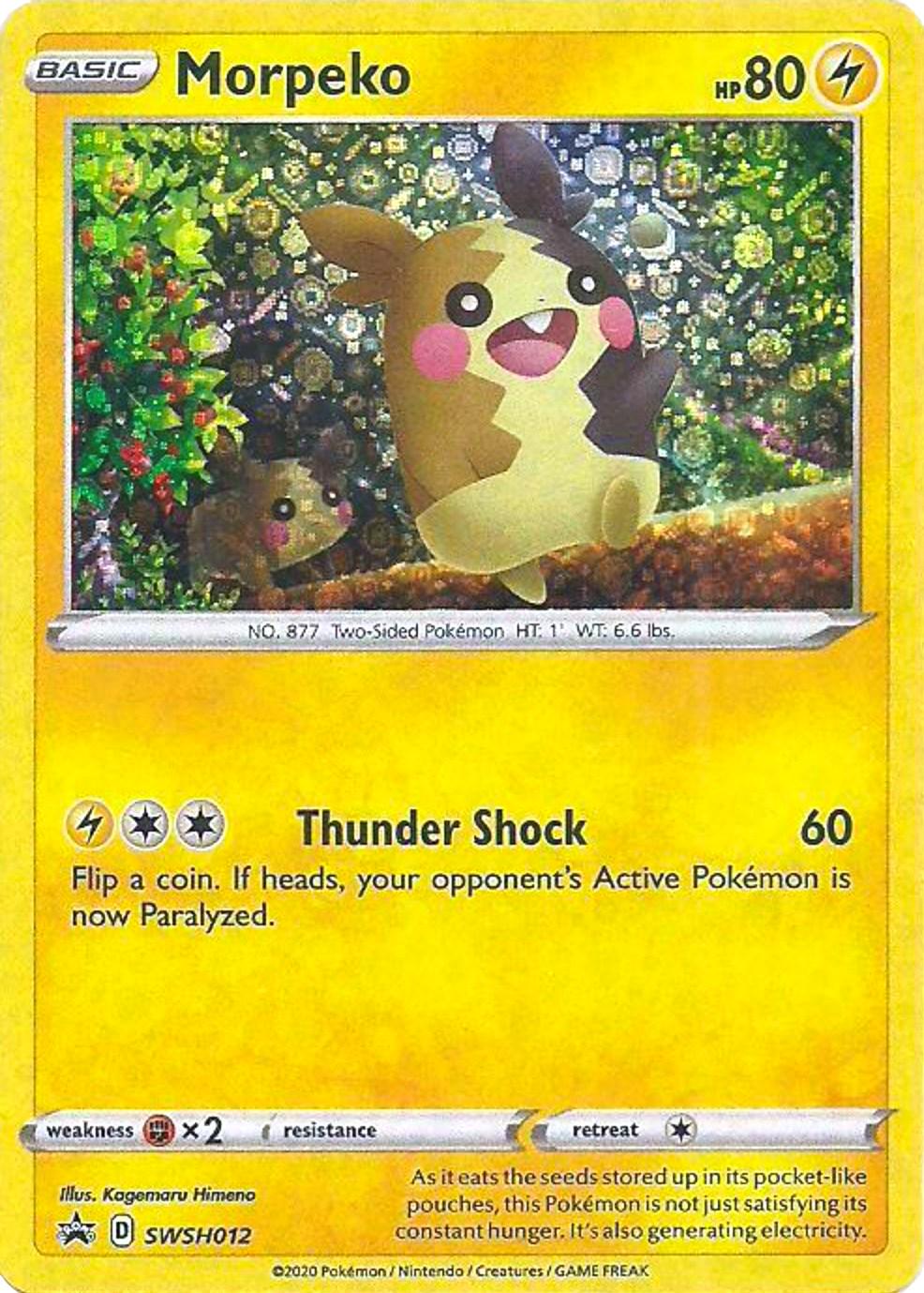 Morpeko [General Mills] (SWSH012) - Sword & Shield Promos