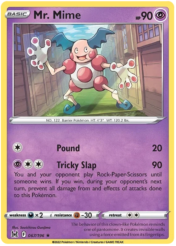 Mr. Mime (067/196) - Lost Origin