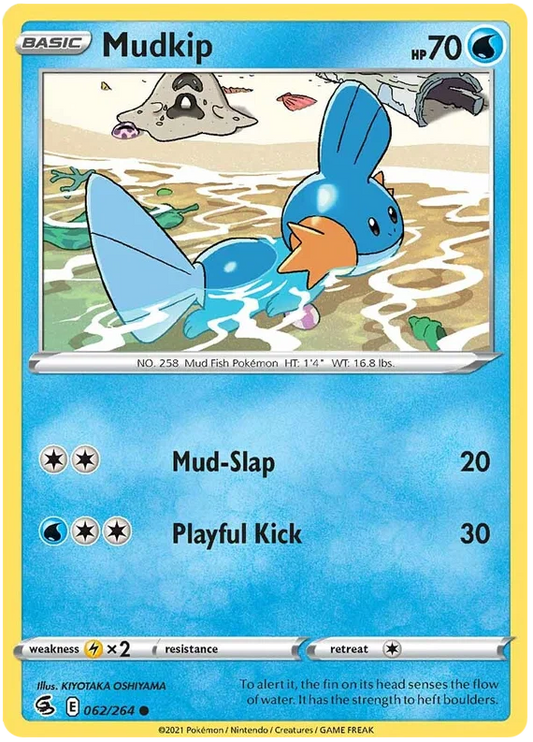 Mudkip (062/264) - Fusion Strike