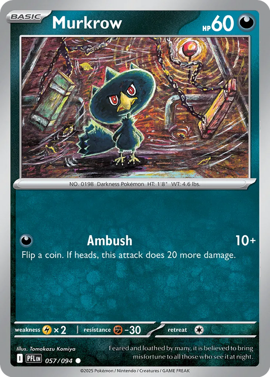 Murkrow (057/094) - Phantasmal Flames