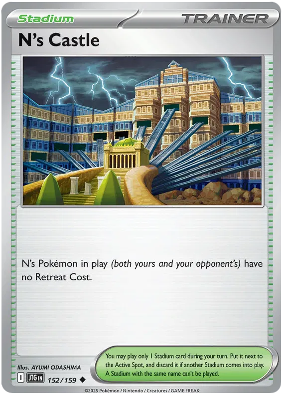 N's Castle [Reverse Holo] (152/159) - Journey Together