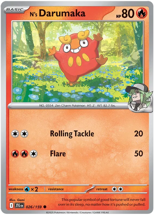 N's Darumaka (026/159) - Journey Together