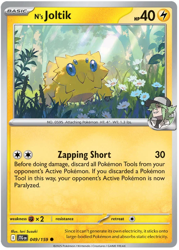 N's Joltik [Reverse Holo] (049/159) - Journey Together