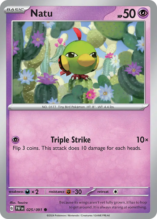 Natu (025/091) - Paldean Fates