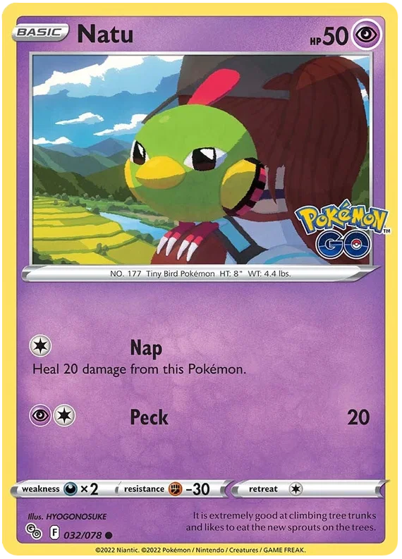 Natu (032/078) - Pokémon Go