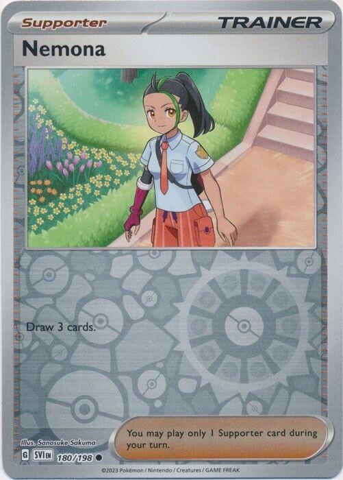 Nemona Reverse Holo (180/198) - Scarlet & Violet