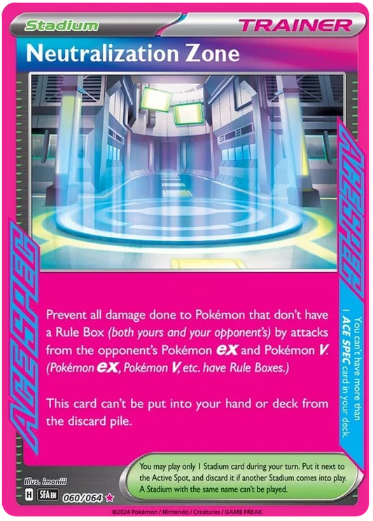 Neutralization Zone (060/064) Ace Spec - Shrouded Fable