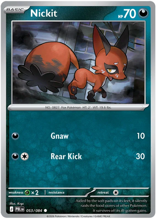 Nickit [Reverse Holo] (053/084) - Pitch Black