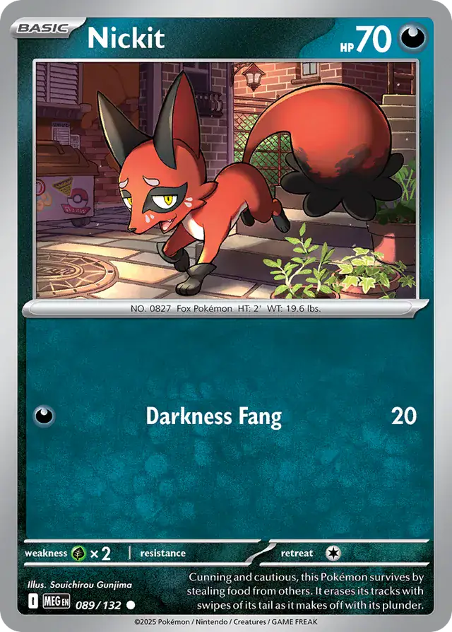 Nickit (089/132) - Mega Evolution