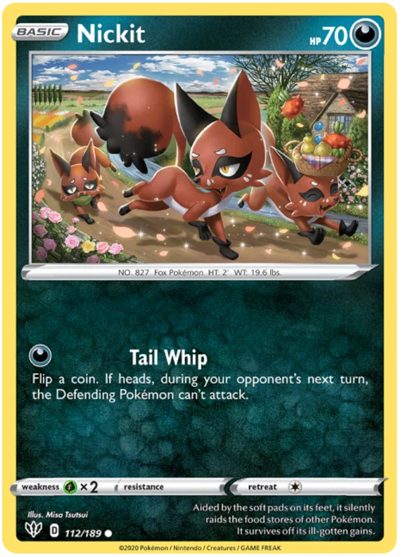 Nickit (112/189) - Darkness Ablaze
