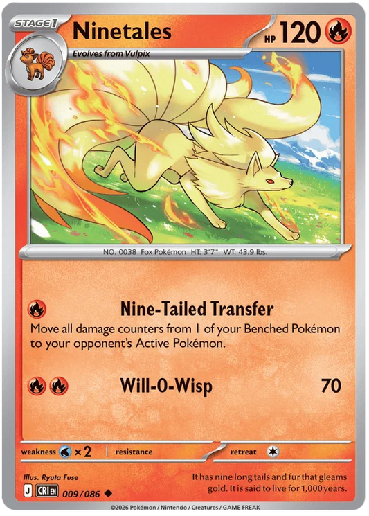 Ninetales (009/086) - Chaos Rising