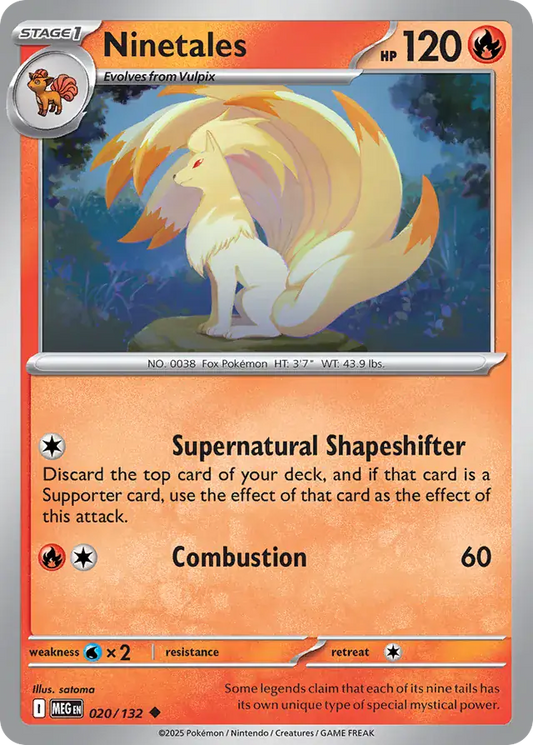 Ninetales (020/132) - Mega Evolution