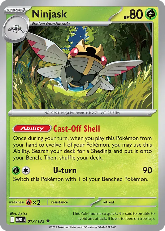 Ninjask (017/132) - Mega Evolution