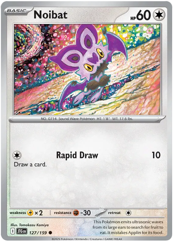 Noibat [Reverse Holo] (127/159) - Journey Together