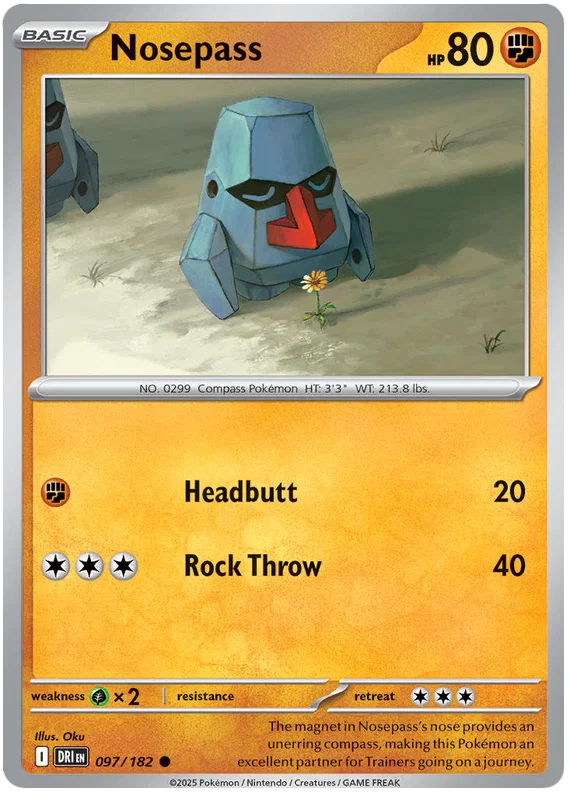Nosepass (097/182) - Destined Rivals