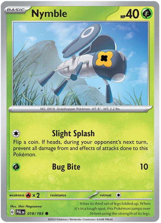 Nymble (019/193) - Paldea Evolved