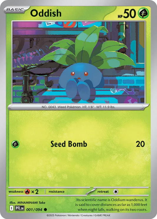 Oddish (001/094) - Phantasmal Flames