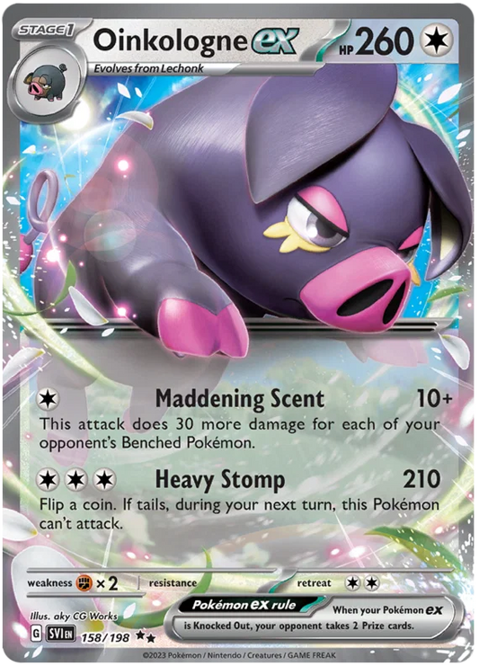 Oinkologne ex (158/198) - Scarlet & Violet