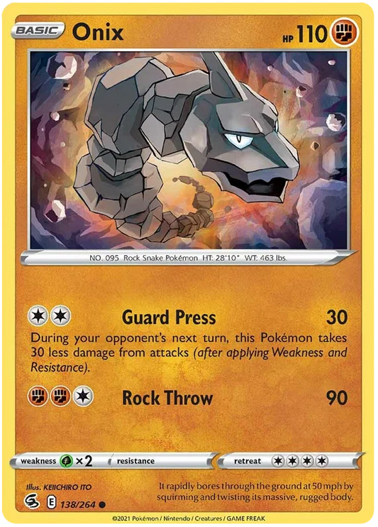 Onix (138/264) - Fusion Strike
