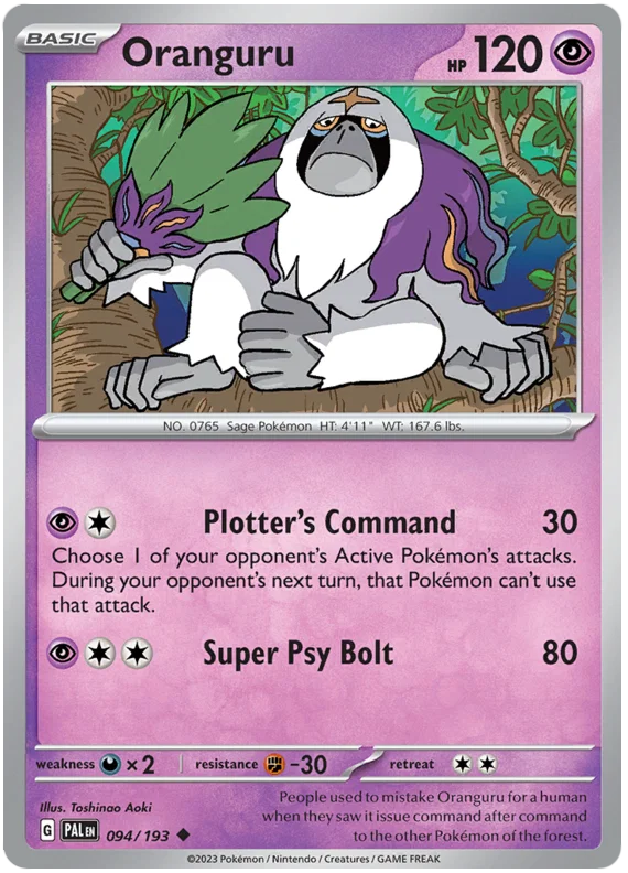Oranguru (094/193) - Paldea Evolved