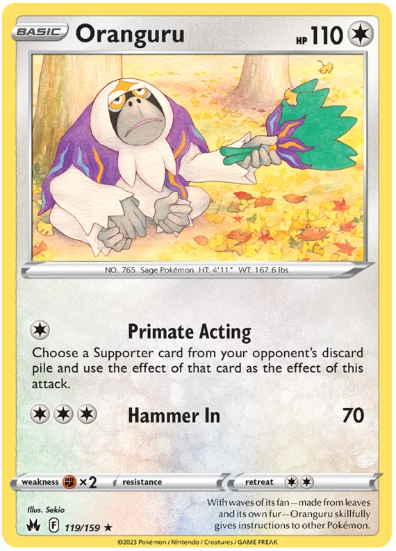 Oranguru (119/159) - Crown Zenith