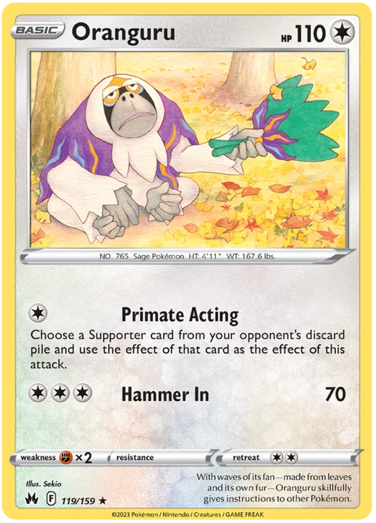 Oranguru (119/159) - Crown Zenith