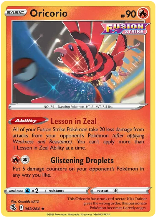 Oricorio (042/264) - Fusion Strike