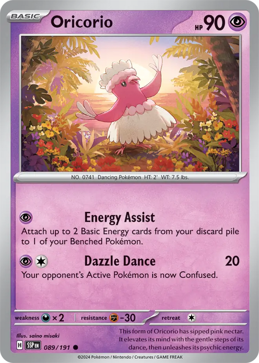 Oricorio (089/191) - Surging Sparks
