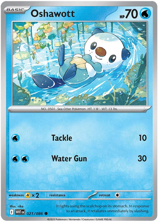 Oshawott (021/086) - White Flare
