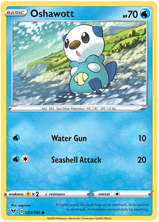 Oshawott (033/185) - Vivid Voltage