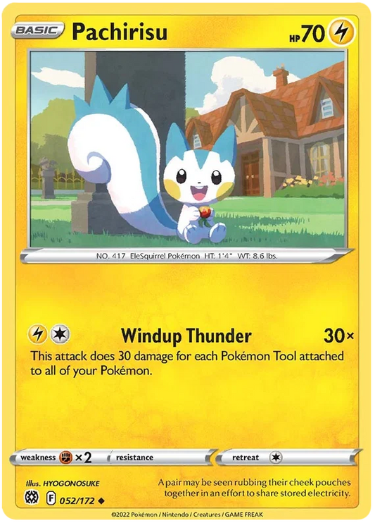 Pachirisu (052/172) - Brilliant Stars