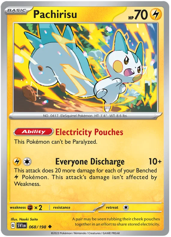 Pachirisu (068/198) - Scarlet & Violet