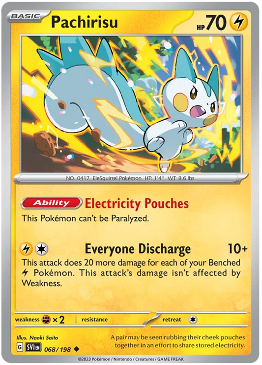Pachirisu (068/198) - Scarlet & Violet