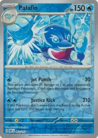 Palafin Reverse Holo (062/197) - Obsidian Flames