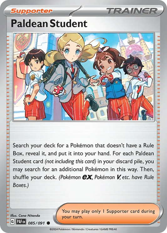 Paldean Student (085/091) - Paldean Fates
