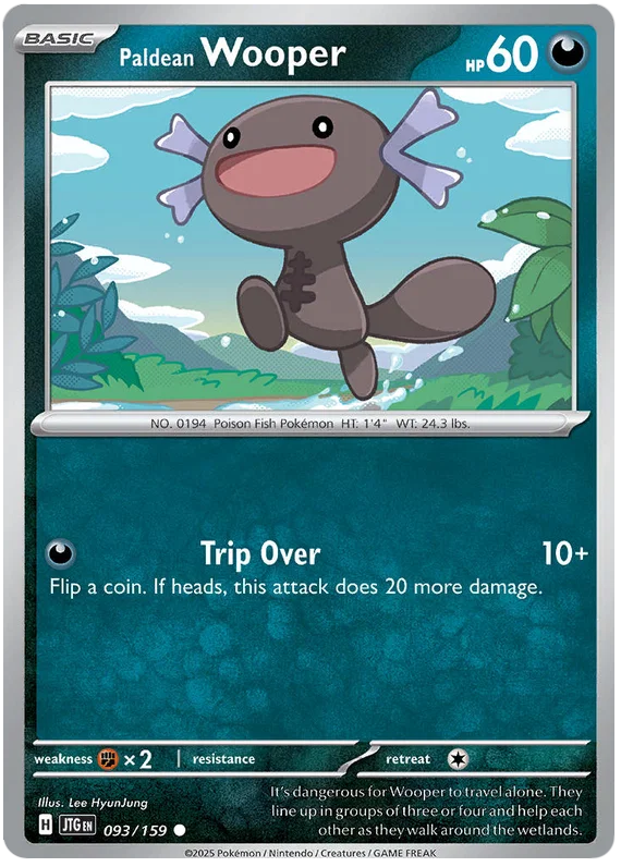 Paldean Wooper (093/159) - Journey Together