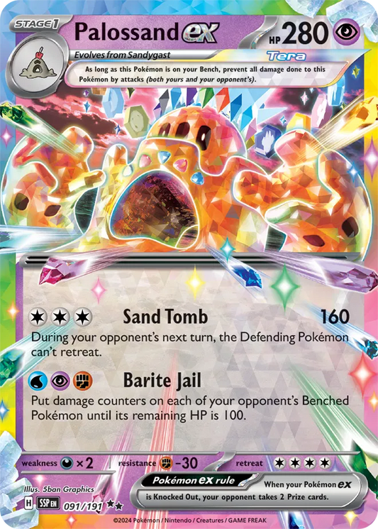 Palossand ex (091/191) - Surging Sparks