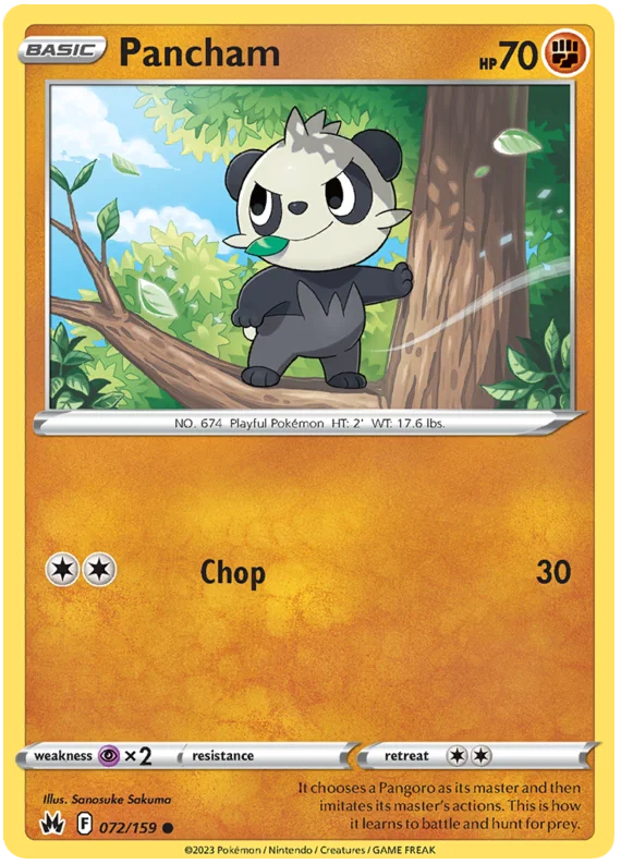 Pancham (072/159) - Crown Zenith