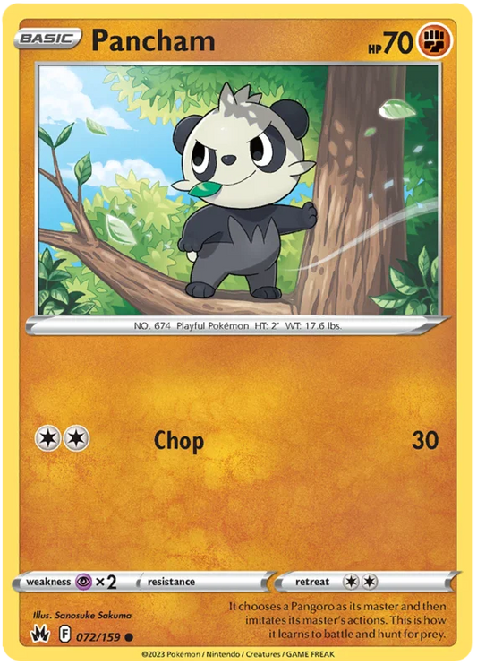 Pancham (072/159) - Crown Zenith