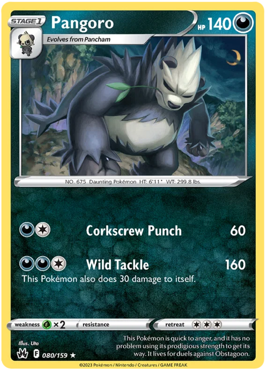 Pangoro (080/159) - Crown Zenith