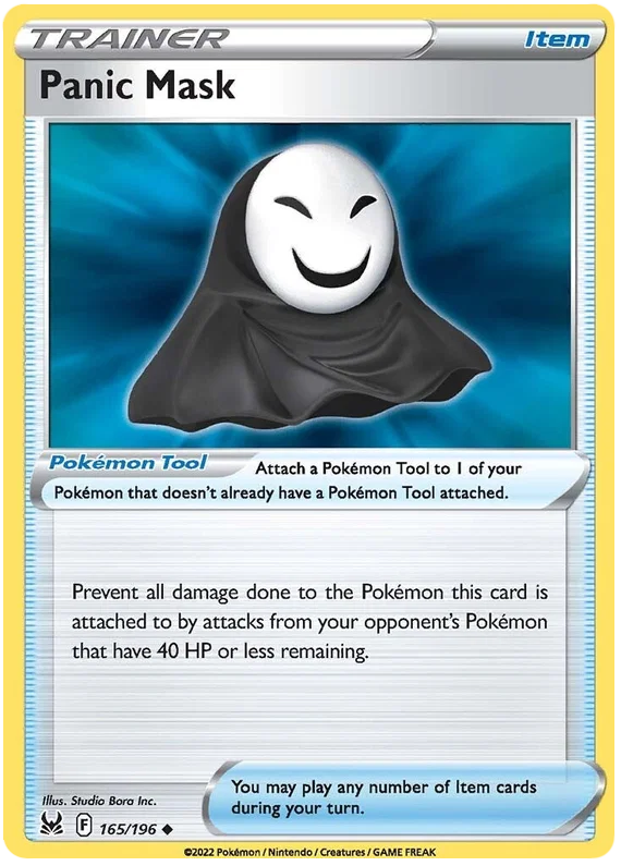 Panic Mask (165/196) - Lost Origin