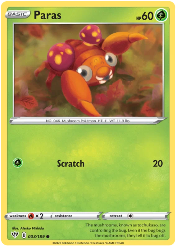 Paras (003/189) - Darkness Ablaze