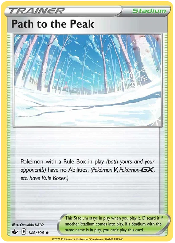 Path to the Peak [Reverse Holo] (148/198) - Chilling Reign