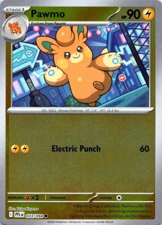 Pawmo Reverse Holo (033/094) - Phantasmal Flames