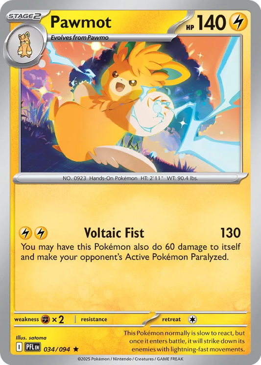 Pawmot Holo (034/094) - Phantasmal Flames