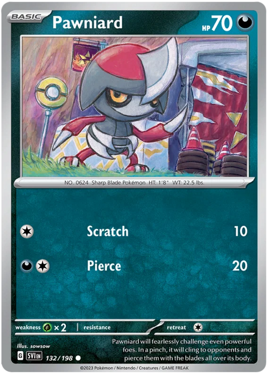 Pawniard (132/198) - Scarlet & Violet