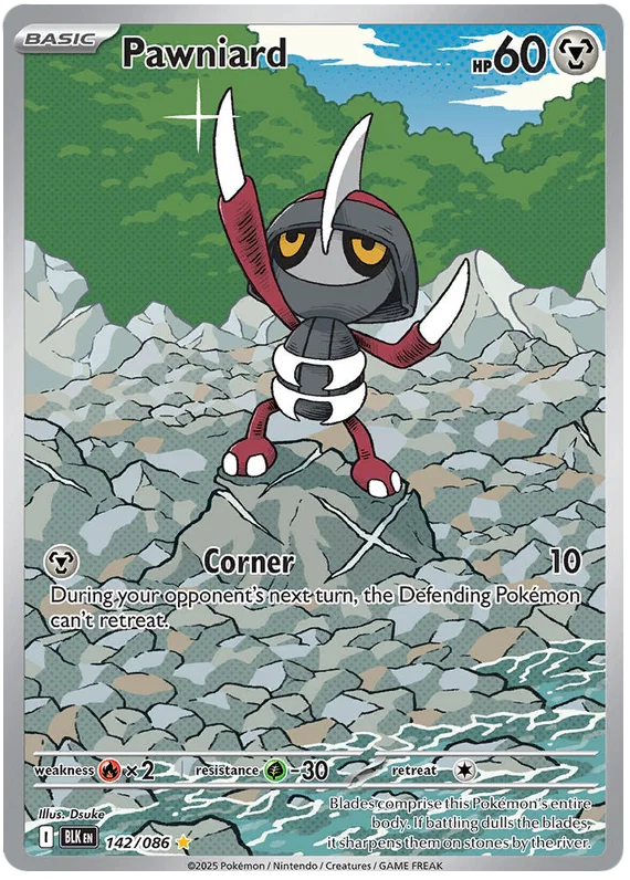 Pawniard (142/086) Illustration Rare - Black Bolt